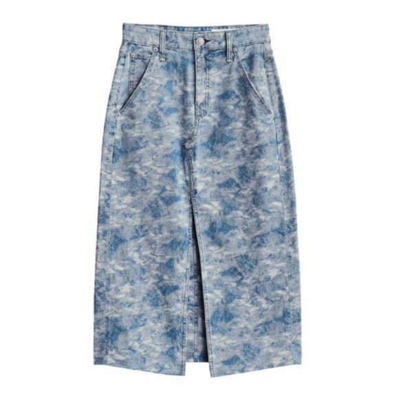 NWT. rag & bone denim midi skirt. Size 25. - Picture 11 of 16